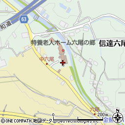 グループホーム六尾の郷周辺の地図