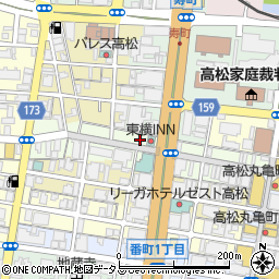 香川県高松市兵庫町3周辺の地図
