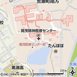 広島県東広島市賀茂精神医療センター周辺の地図