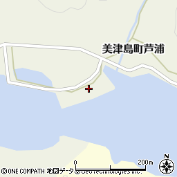 長崎県対馬市美津島町芦浦130周辺の地図