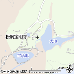 兵庫県南あわじ市松帆宝明寺209-1周辺の地図