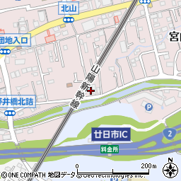 広島県廿日市市宮内1010周辺の地図