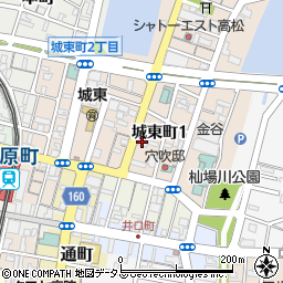 アイサワ工業株式会社　四国支店周辺の地図