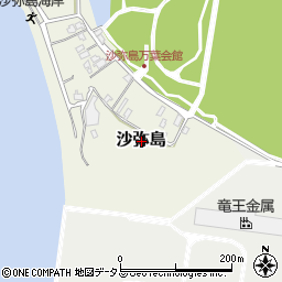 香川県坂出市沙弥島周辺の地図