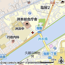 徳島大正銀行洲本支店周辺の地図