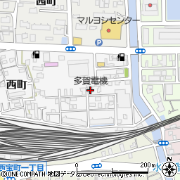 多賀電機周辺の地図
