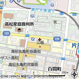 香川県高松市内町2周辺の地図