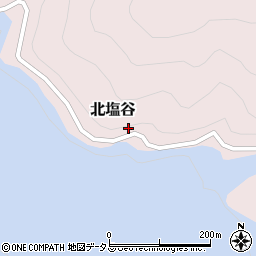 奈良県吉野郡川上村北塩谷周辺の地図
