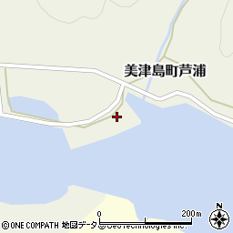 長崎県対馬市美津島町芦浦134周辺の地図