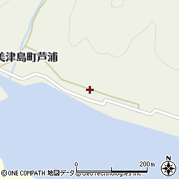 長崎県対馬市美津島町芦浦321周辺の地図