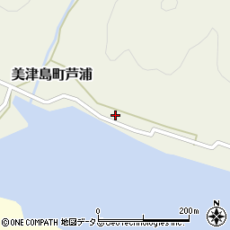 長崎県対馬市美津島町芦浦320周辺の地図