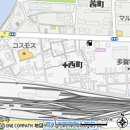 香川県高松市西町24-2周辺の地図