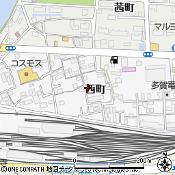 香川県高松市西町19-20周辺の地図