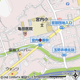 広島県廿日市市宮内1550周辺の地図