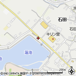 大阪府阪南市石田268周辺の地図