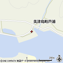 長崎県対馬市美津島町芦浦247周辺の地図