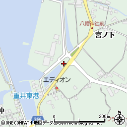 広島県尾道市因島重井町1089周辺の地図