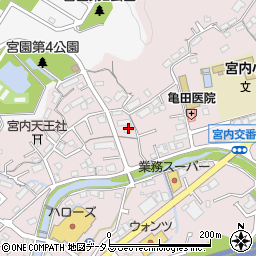 広島県廿日市市宮内1594周辺の地図