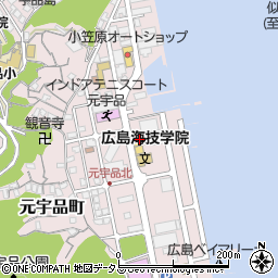 アンフィニ広島元宇品店周辺の地図