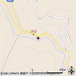 奈良県吉野郡下市町才谷218周辺の地図
