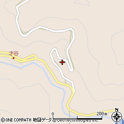 奈良県吉野郡下市町才谷323周辺の地図