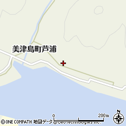 長崎県対馬市美津島町芦浦312周辺の地図