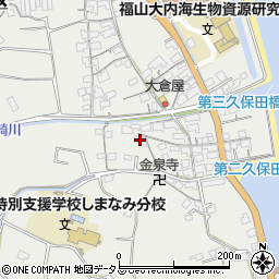 広島県尾道市因島大浜町三区1646-2周辺の地図