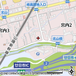 広島県廿日市市宮内977周辺の地図