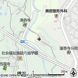 和歌山県橋本市橋谷396周辺の地図