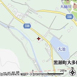 広島県東広島市黒瀬町大多田1130周辺の地図