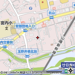 広島県廿日市市宮内1046周辺の地図