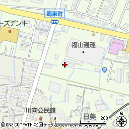 福山通運株式会社　高松支店集荷受付周辺の地図