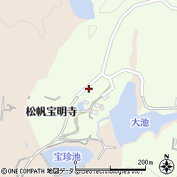 兵庫県南あわじ市松帆宝明寺201周辺の地図