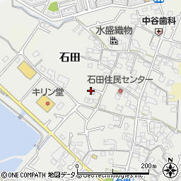 大阪府阪南市石田485周辺の地図