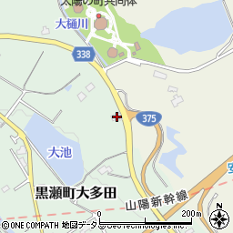 広島県東広島市黒瀬町大多田495周辺の地図