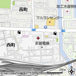 香川県高松市西町12周辺の地図