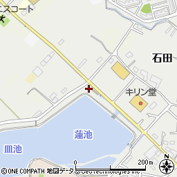 大阪府阪南市石田283周辺の地図