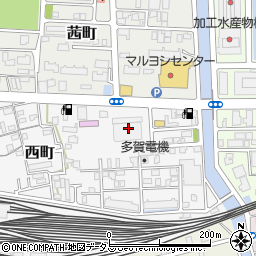 香川県高松市西町12-1周辺の地図