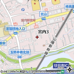 広島県廿日市市宮内1039周辺の地図
