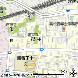 日本通運株式会社　四国支店業務周辺の地図