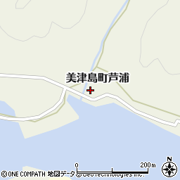 長崎県対馬市美津島町芦浦274周辺の地図