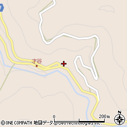 奈良県吉野郡下市町才谷221周辺の地図