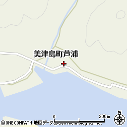 長崎県対馬市美津島町芦浦298周辺の地図