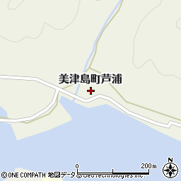 長崎県対馬市美津島町芦浦288周辺の地図
