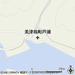 長崎県対馬市美津島町芦浦288周辺の地図