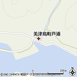 長崎県対馬市美津島町芦浦214周辺の地図