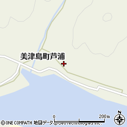 長崎県対馬市美津島町芦浦305周辺の地図