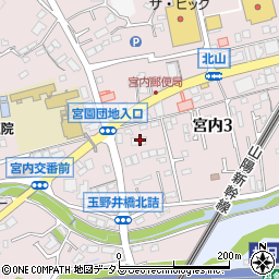 広島県廿日市市宮内1045周辺の地図
