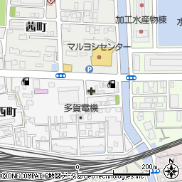 ファミリーマート高松西町店周辺の地図