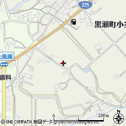 広島県東広島市黒瀬町小多田2189周辺の地図
